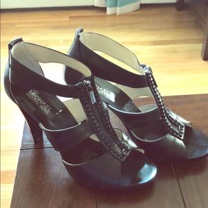 Michael Kors Leather Berkeley Sandal